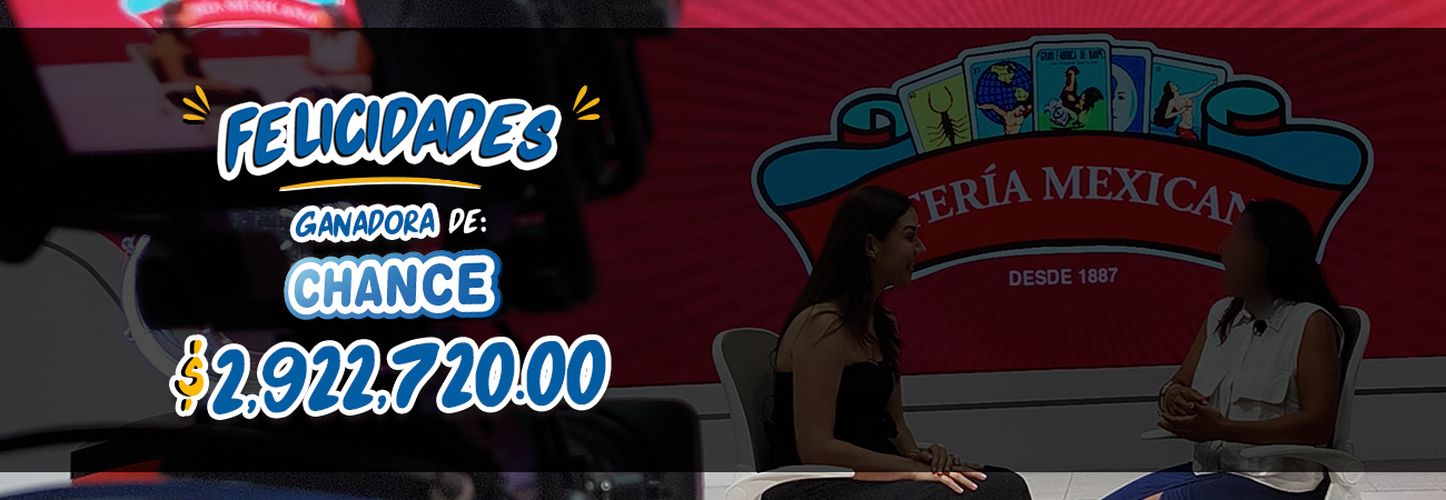 Ganadora de Chance entrevista